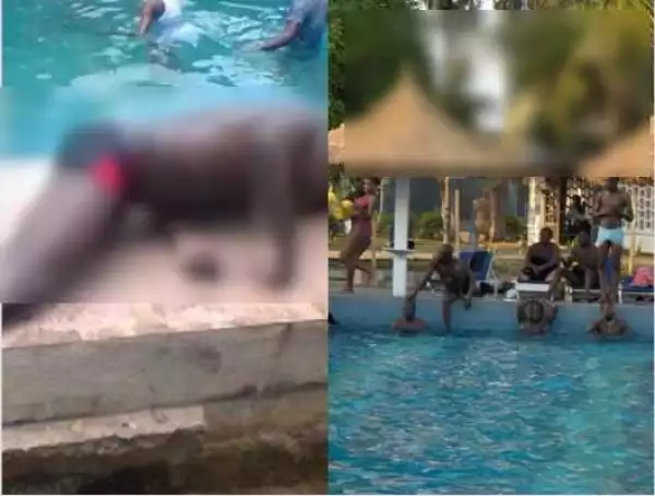 Teenagers Drown In Benin Hotel Swimming Pool (Graphic Photos)
